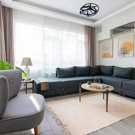 Pretty Corner Flat With Abundant Light In Kadikoy *