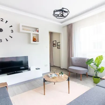 Lägenhet Pretty Corner Flat With Abundant Light In Kadikoy Istanbul
